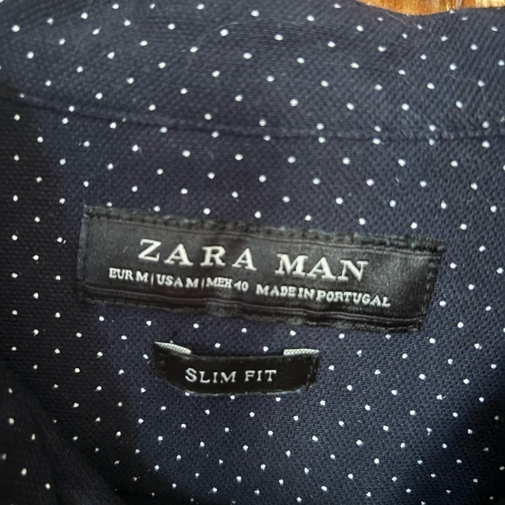 Zara Man short sleeve shirt Slim Fit